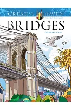 Creative Haven Bridges Coloring Book