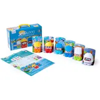 Joc educativ de construit Profesiile, Miniland 32340