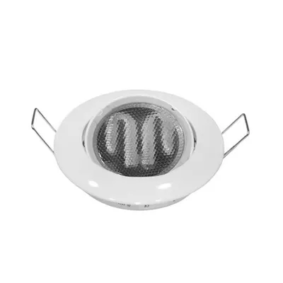 Spot rotund aluminiu reglabil pentru bec MR16& GU10 WL-101 cod 21-1010 D 84mm