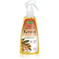 Bione Cosmetics Keratin + Argan balsam pentru regenerarea părului pentru păr 260 ml