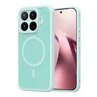 Husa MagSafe pentru Xiaomi 17T, Techsuit, HaloFrost II, Verde Deschis