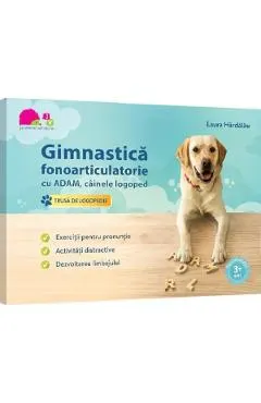 Gimnastica fonoarticulatorie cu Adam, cainele logoped