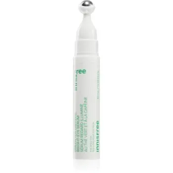 innisfree Green Tea Caffeine Bright-Eye Serum Roll-on pentru ochi racoritor împotriva ridurilor și a cearcănelor întunecate