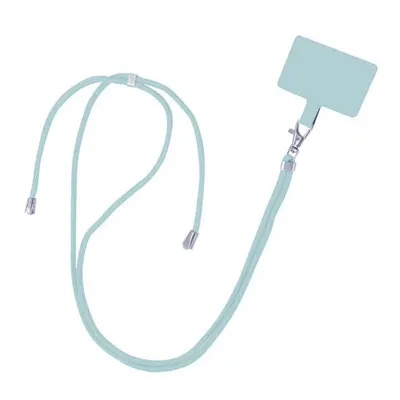 Snur Suport pentru telefon, Material textil, Ajustabil, Inchizatoare cu cheita, Turcoaz Engros