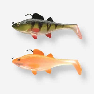 Set năluci flexibile SHAD KIT PERCH 130 RTC BIBAN / PORTOCALIU