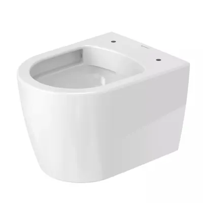 Vas WC Duravit Me by Starck 2530090000, suspendat, Rimless, fara capac, Alb