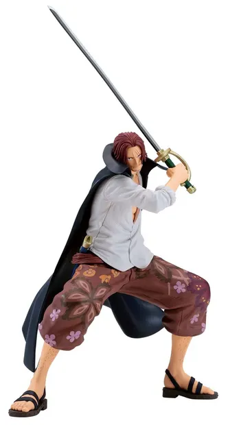 Statuetă Banpresto Animation: One Piece - Shanks (Grandista), 22 cm