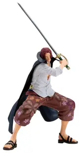 Statuetă Banpresto Animation: One Piece - Shanks (Grandista), 22 cm