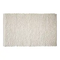 Covoraș de baie alb 50x80 cm Aspen Bobble – Bianca