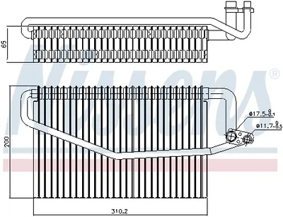 Evaporizator aer conditionat Mercedes Clasa C (CL203), C T-MODEL (S203), C (W203), CLK (A209), CLK (C209), G (W463) 1.8-6.2 dupa 1997