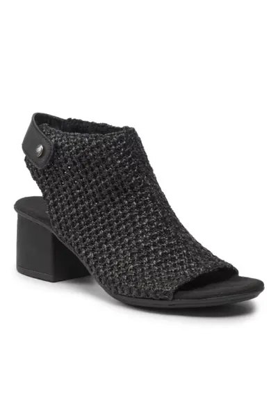 Sandale dama - 209619508 - Negru - Textil