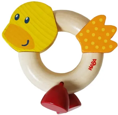 Jucărie din lemn pentru copii Haba, Duckling