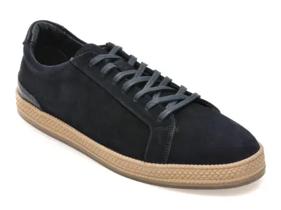 Pantofi GRYXX bleumarin, 26Y35, din piele intoarsa