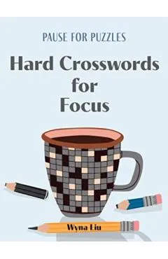 Pause for Puzzles: Hard Crosswords for Focus