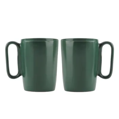 Căni verde-închis 2 buc. din gresie 250 ml Fuori – Vialli Design