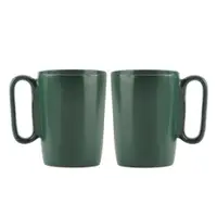 Căni verde-închis 2 buc. din gresie 250 ml Fuori – Vialli Design