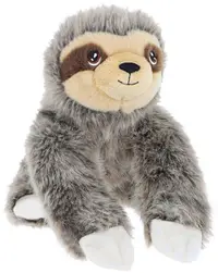 Jucărie de pluș Keel Toys Keeleco - Leneș, 18 cm