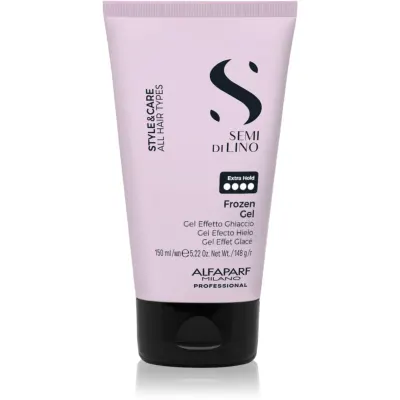 Alfaparf Milano Semi di Lino Style&Care Frozen gel styling gel cu fixare foarte puternica 150 ml