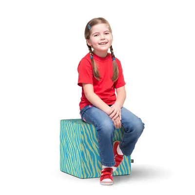 Taburet Updeco cub L Zebra green