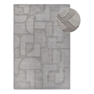 Covor gri țesut manual din lână 80x150 cm Alexis – Villeroy&Boch