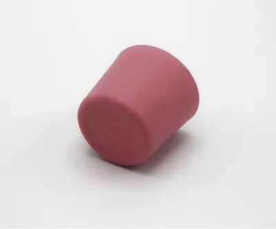 Pahar BabyJem din silicon pentru diversificare Roz