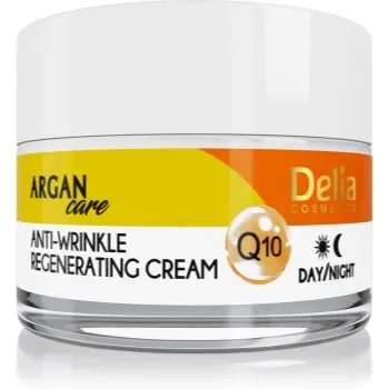 Delia Cosmetics Argan Care cremă antirid cu efect de regenerare cu coenzima Q10