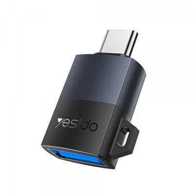 Adaptor OTG USB-C - USB-A Yesido GS31, Gri