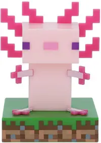 Lampă Paladone Games: Minecraft - Axolotl Icon