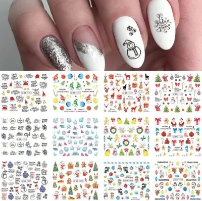 Tatuaj Decor Unghii Iarna Bn1393 - Bn1404