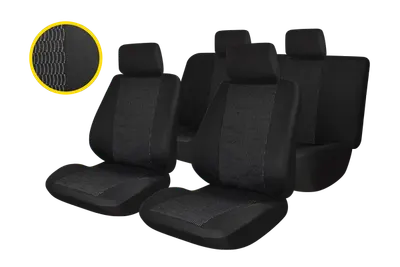 Set huse scaun Traffic - Negru 007