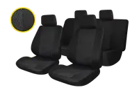 Set huse scaun Traffic - Negru 007