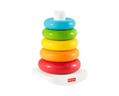 Piramida cu 5 inele Fisher Price Rock A Stack