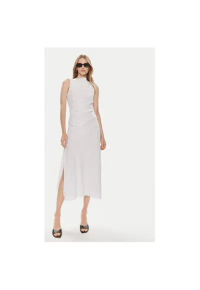 Rochie dama - 303647445 - Bumbac organic - Alb - Alb