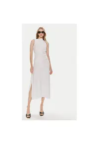 Rochie dama - 303647445 - Bumbac organic - Alb - Alb