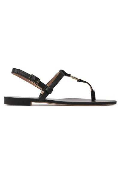 Sandale dama - model Nero 00006 - piele ecologica - negru
