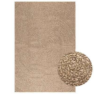 vidaXL Covor ZIZUR aspect iută 120x170 cm, pentru interior și exterior