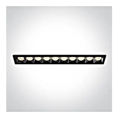 Rezo LED 40W 3200lm 3000K 38° 220-240V IP20 negru