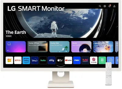 Monitor smart LG - 32SR50F-W, 31.5'', FHD, IPS, Anti-Glare, alb
