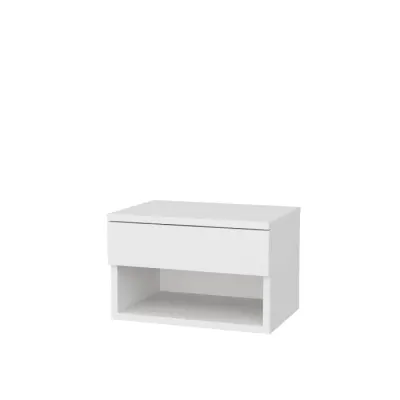 Noptiera JAMOT, suspendata, alb, 44,6x29x31,9 cm