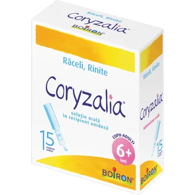 Coryzalia solutie orala in recipient unidoza, Boirin | 15 unidoze