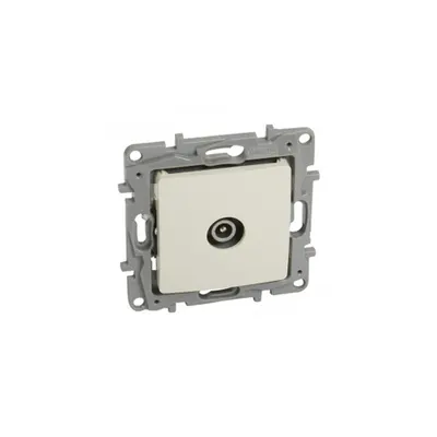 TV male passthrough priza Niloé - attenuation -14 dB - ivory