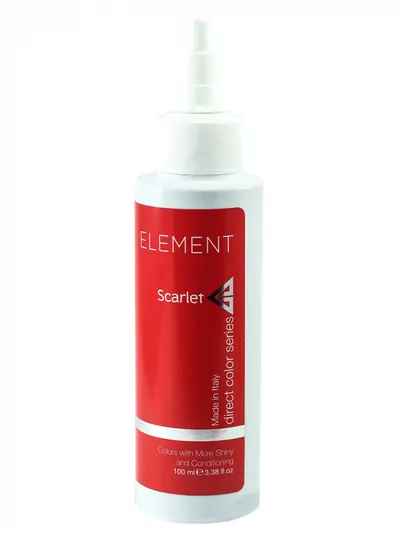 Vopsea de par Demipermanenta Profesionala ELEMENT Scarlet - 100 Ml