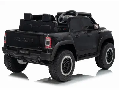 Masinuta electrica pentru copii cu licenta Ram 1500 Police 24V7Ah, telecomanda 2.4G cu 3 viteze, 2 motoare,faruri led si lumini girofar politie, muzica,117x63x60 cm