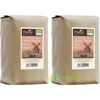 Pachet Faina Alba de Grau Spelta Ecologica/Bio 1kg+1kg