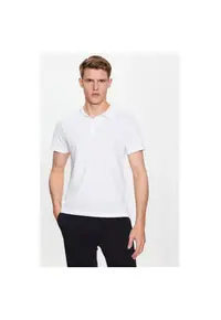 Tricou polo barbati 52T00712-1T005648 - Bumbac - L INTL - Alb