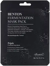 Benton Fermentation Mască de față cu folie, 20 g