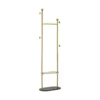 Cuier auriu din metal 48x178 cm Olaf – Mauro Ferretti