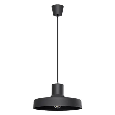 Lustră neagră ø 35 cm Vito – Sollux