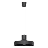 Lustră neagră ø 35 cm Vito – Sollux