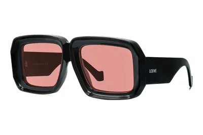 Loewe Signature Shiny black Mask Sunglasses